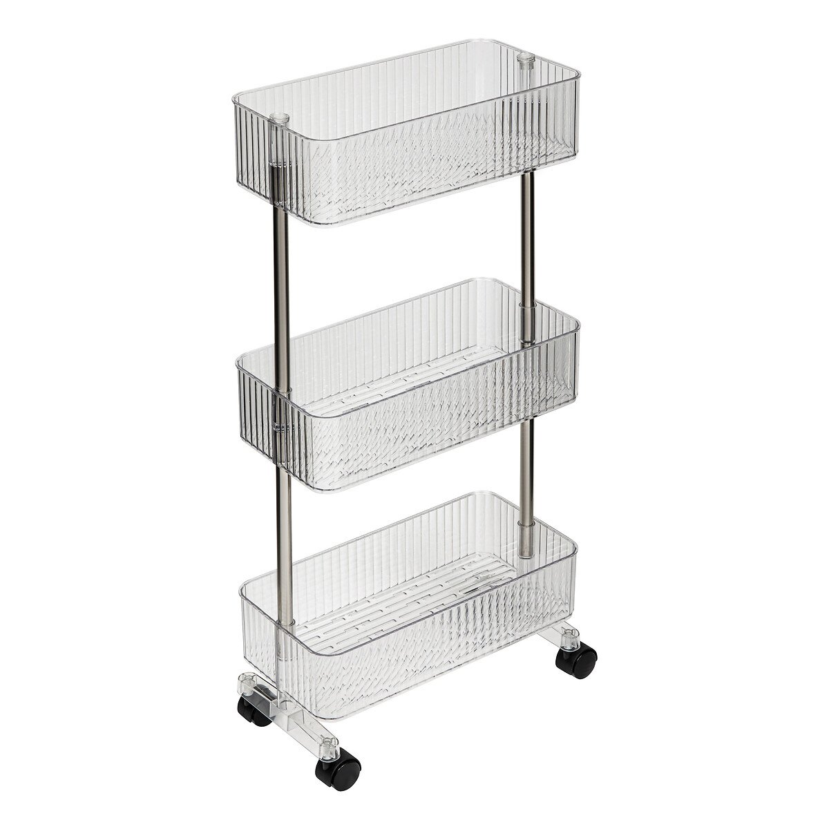 Mueble wc con 3 estantes de polietileno