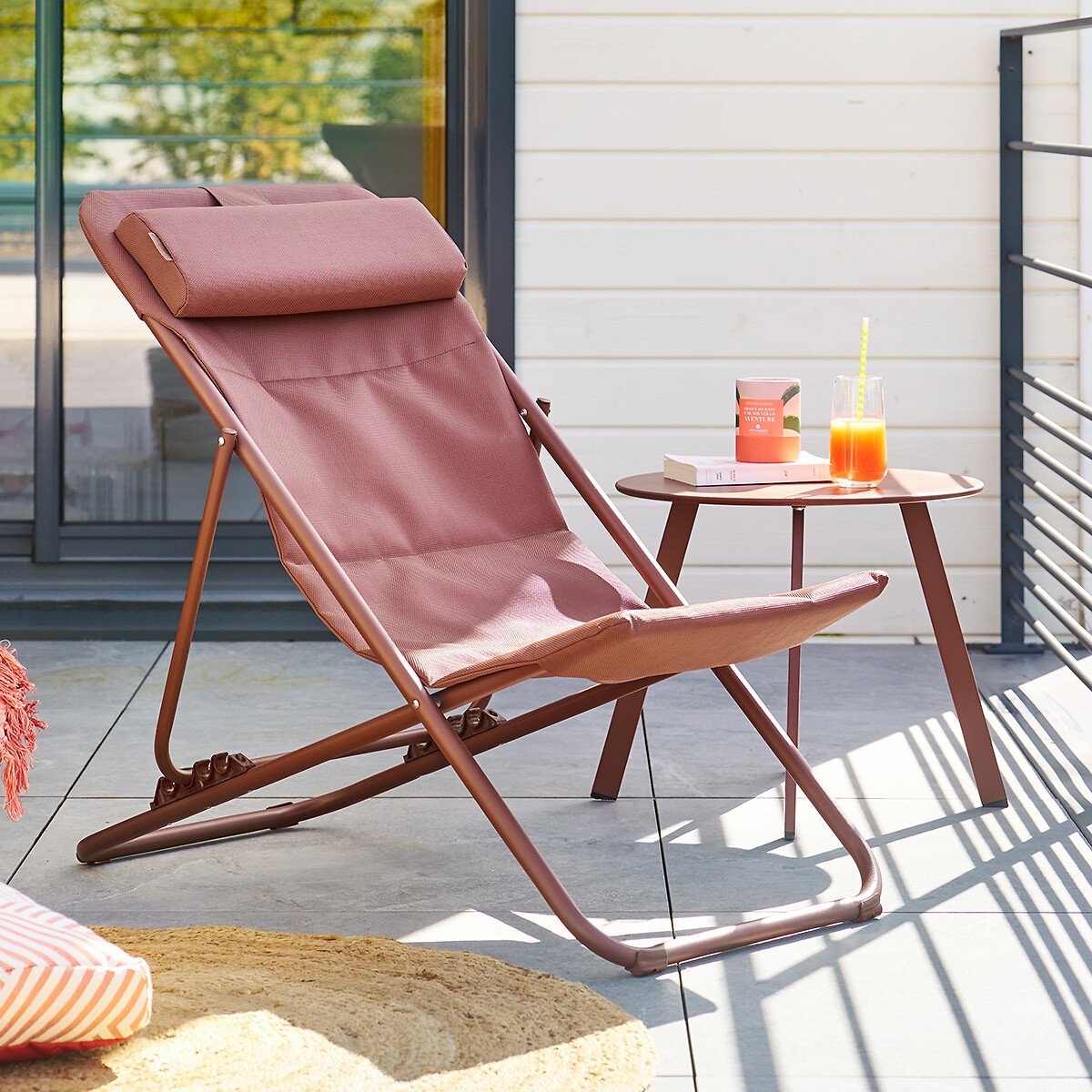 Silla relax MIRAEL acajou