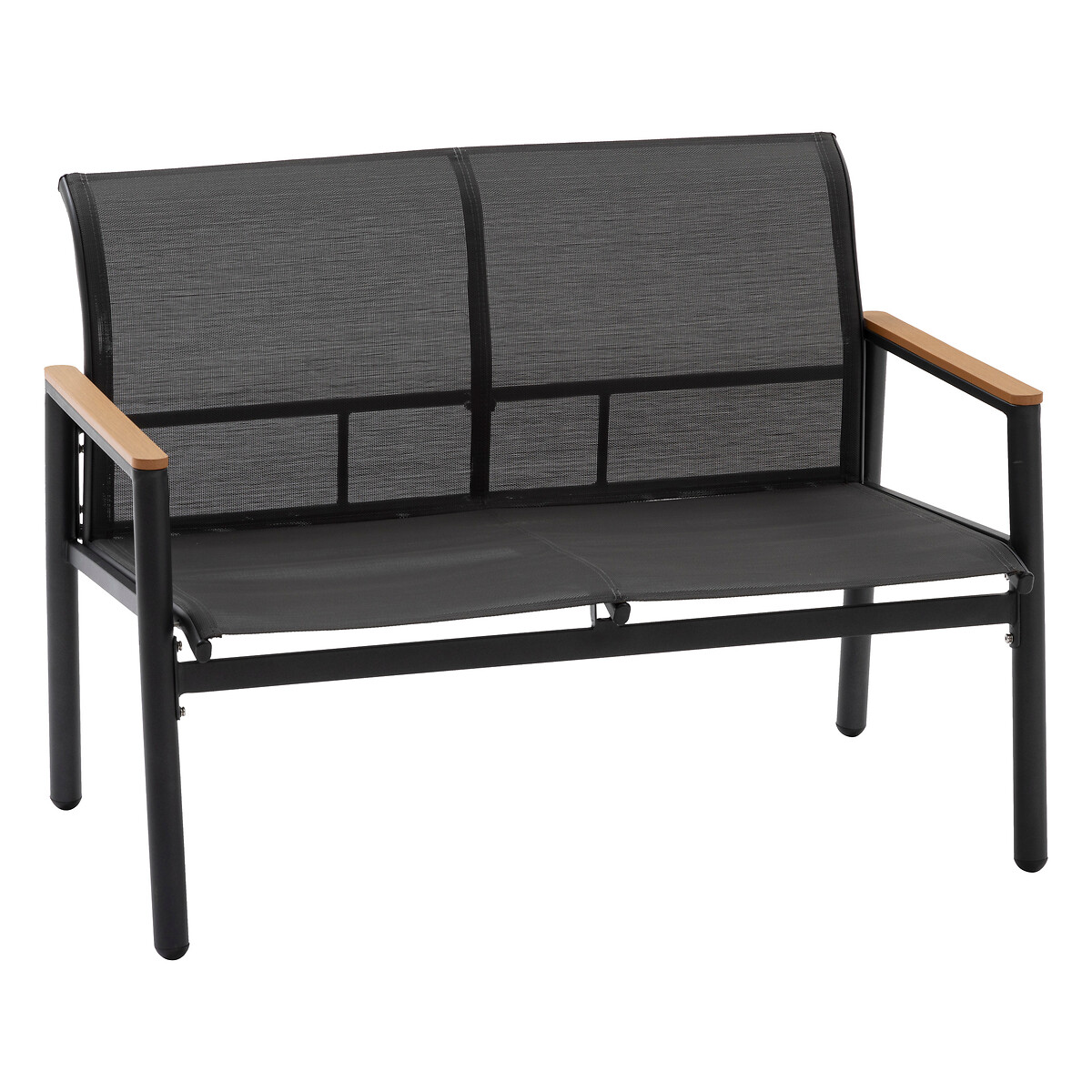 Juego de jard&iacute;n RELAX 4 plazas gris oscuro