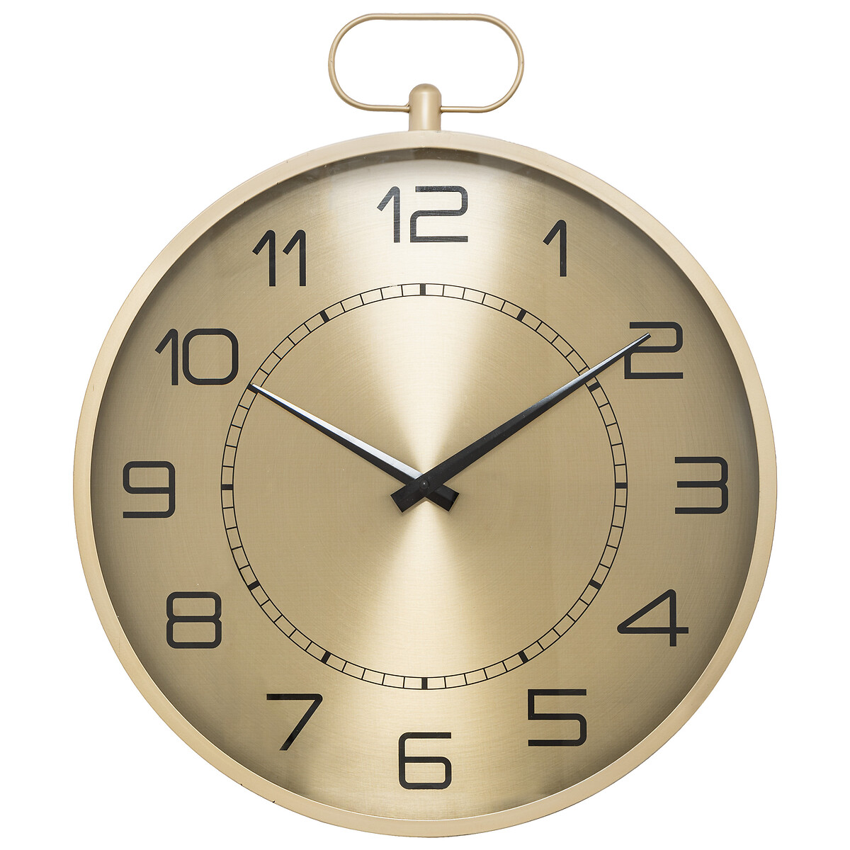 Reloj De Pared Irina Dorado De Metal 53cm