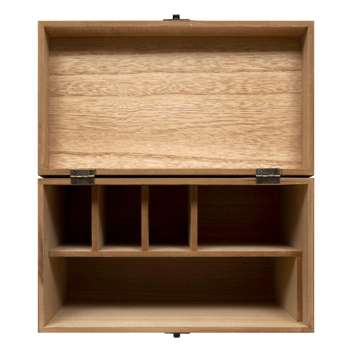 Caja De Farmacia Lit Beige De Madera