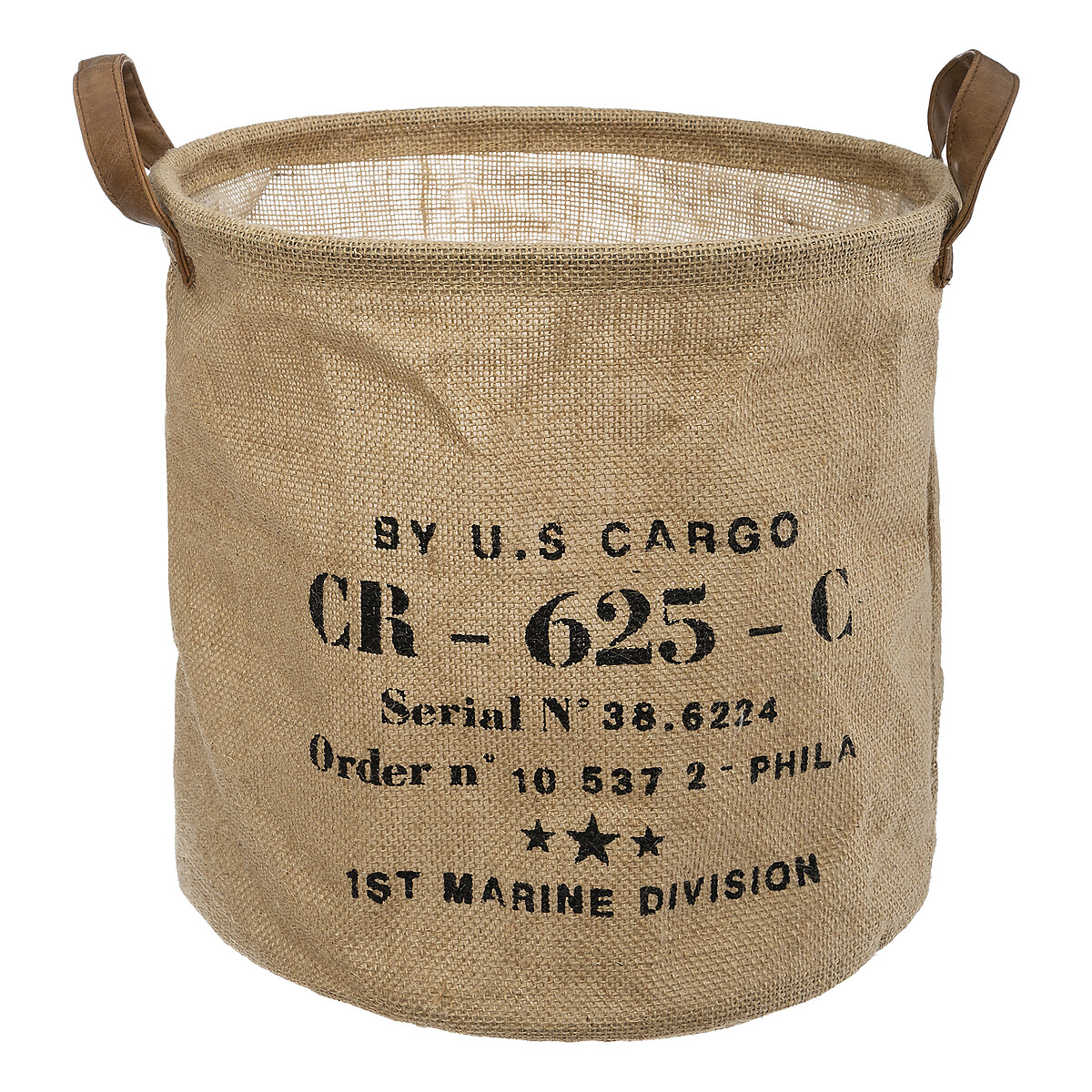 Cesta De Yute Loft 30x30Cm