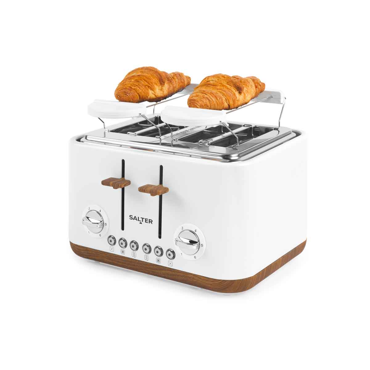 Tostadora 4 rebanadas SALTER TORONTO blanca