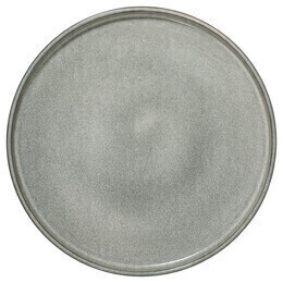 Plato llano TERRE INC verde 27cm