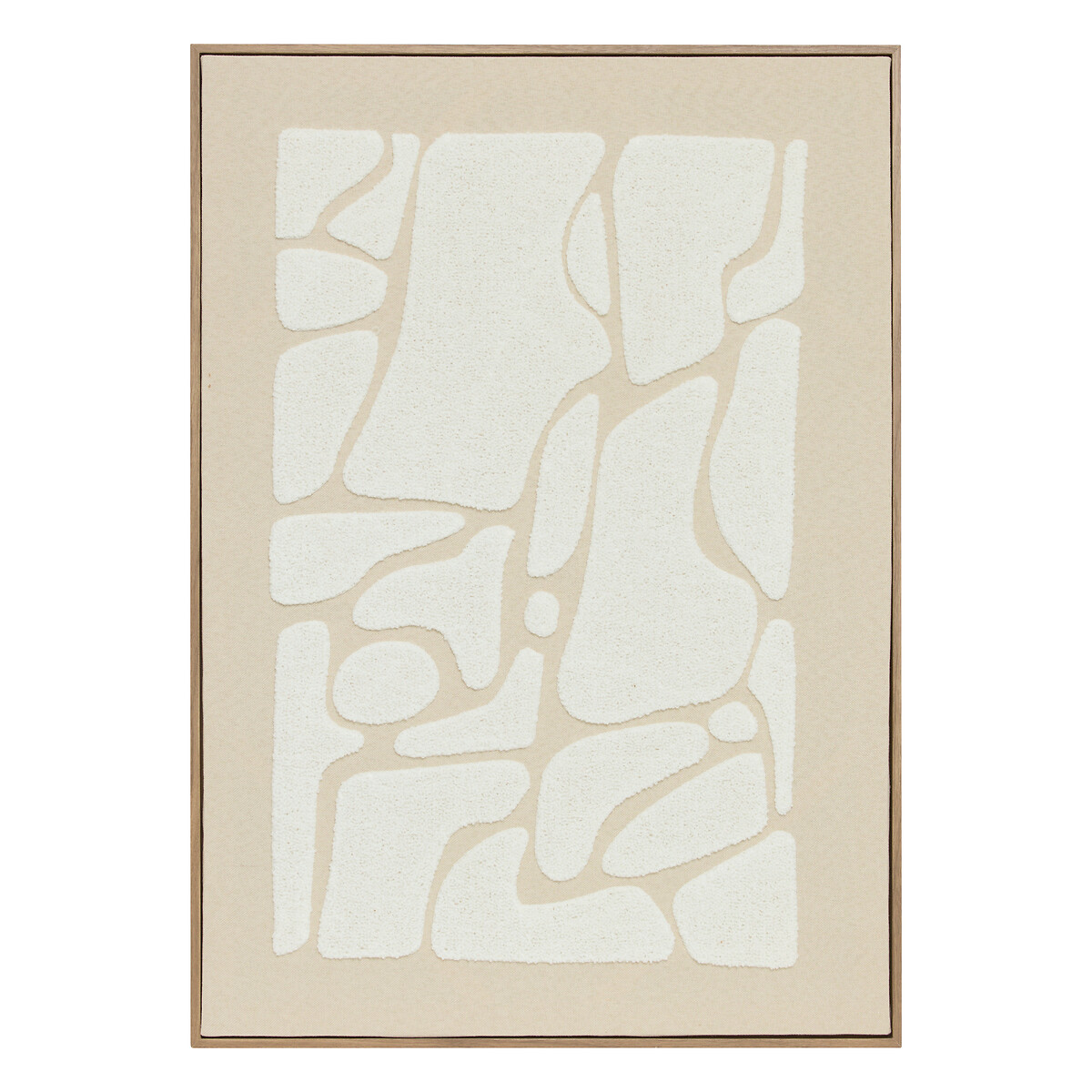 Cuadro decorativo 3D ZIAD beige 70x50cm