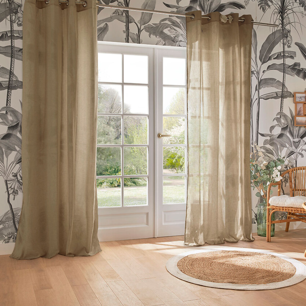 Cortina PAXTA beige 135x240cm 