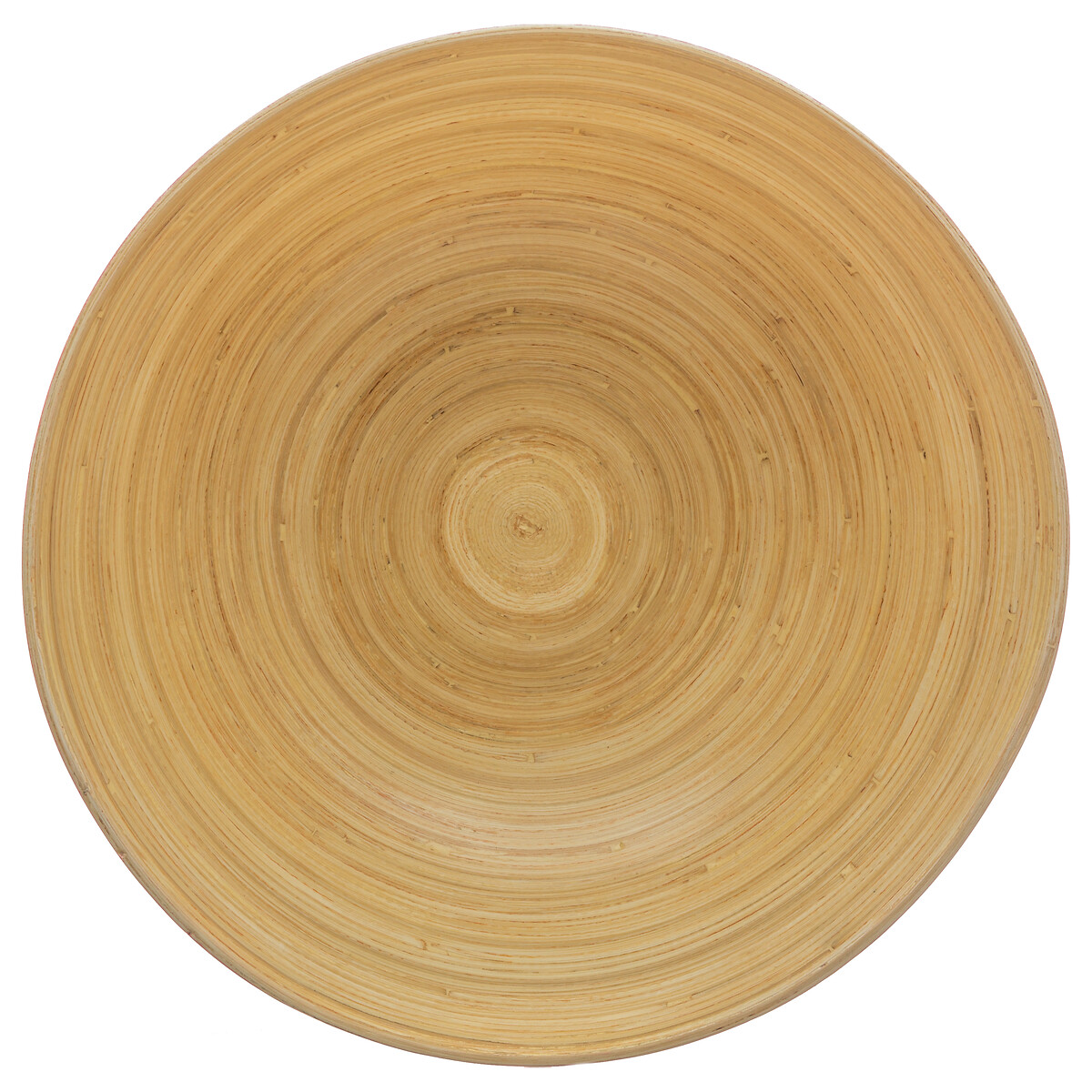 Ensaladera De Bamb&uacute; Blanca 30Cm
