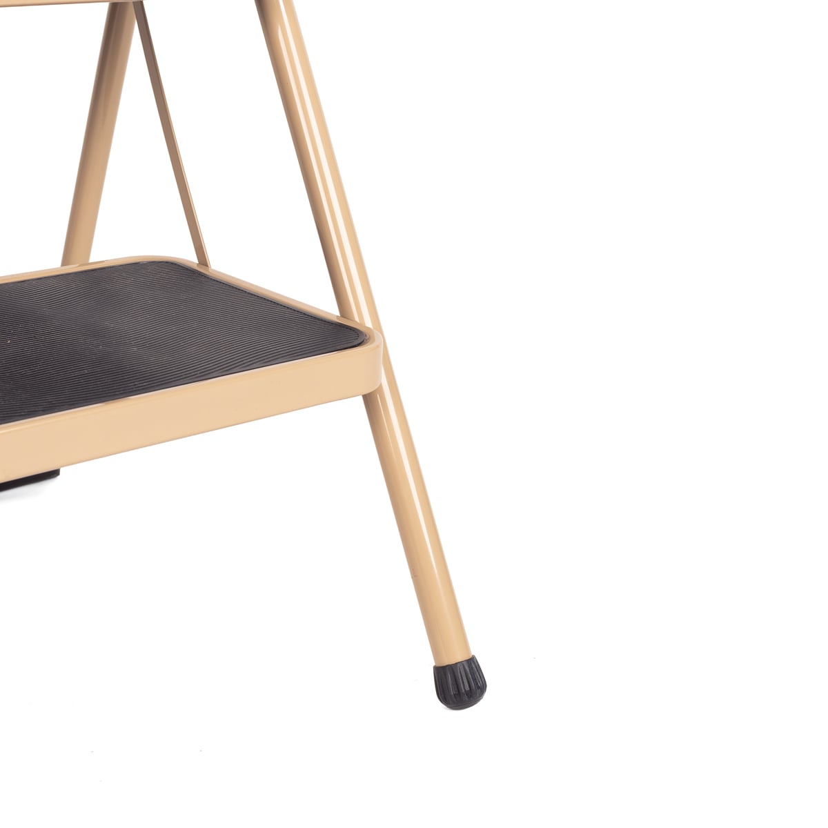 Escalera crema con 2 pelda&ntilde;os