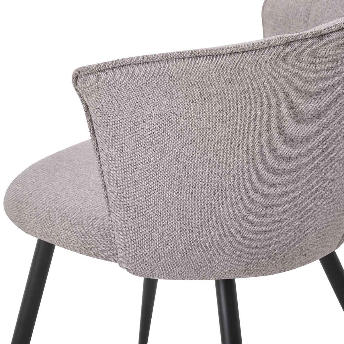 Silla LOLA taupe de tejido