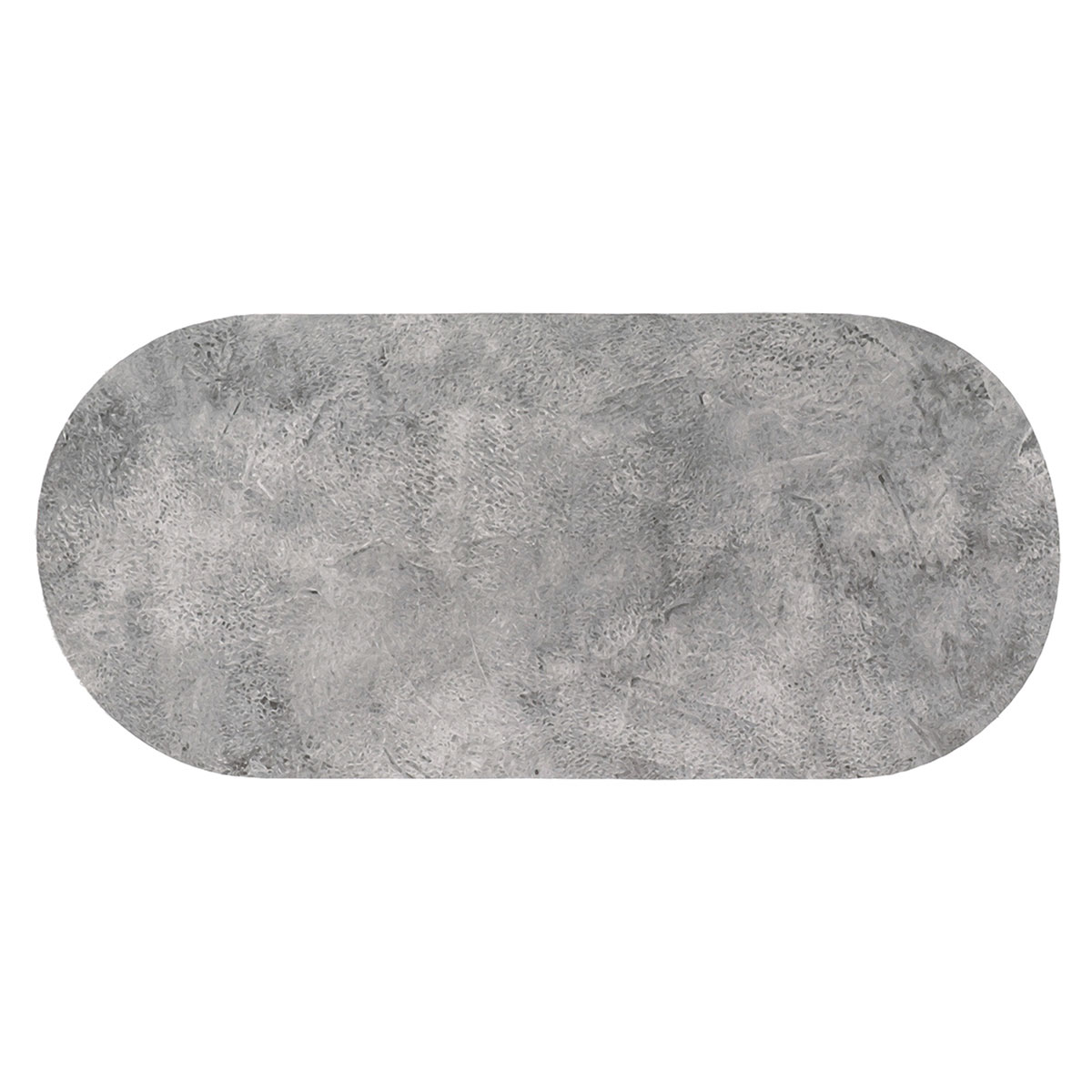 Alfombra wc NATURE BRUTE gris 45x100cm