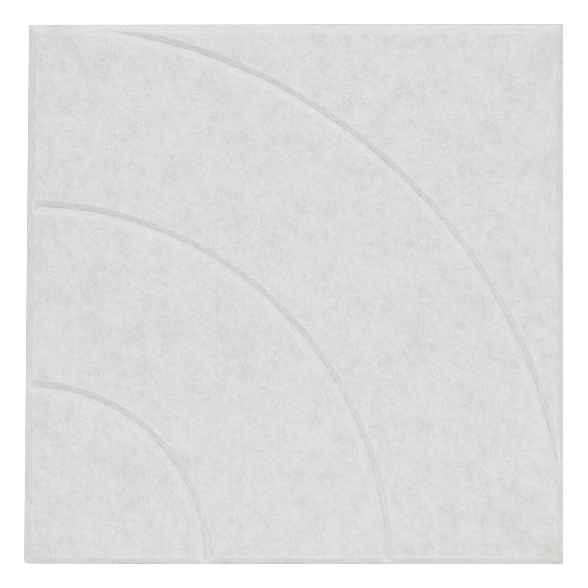 Juego 4 paneles decorativos ARCH gris 30x30cm