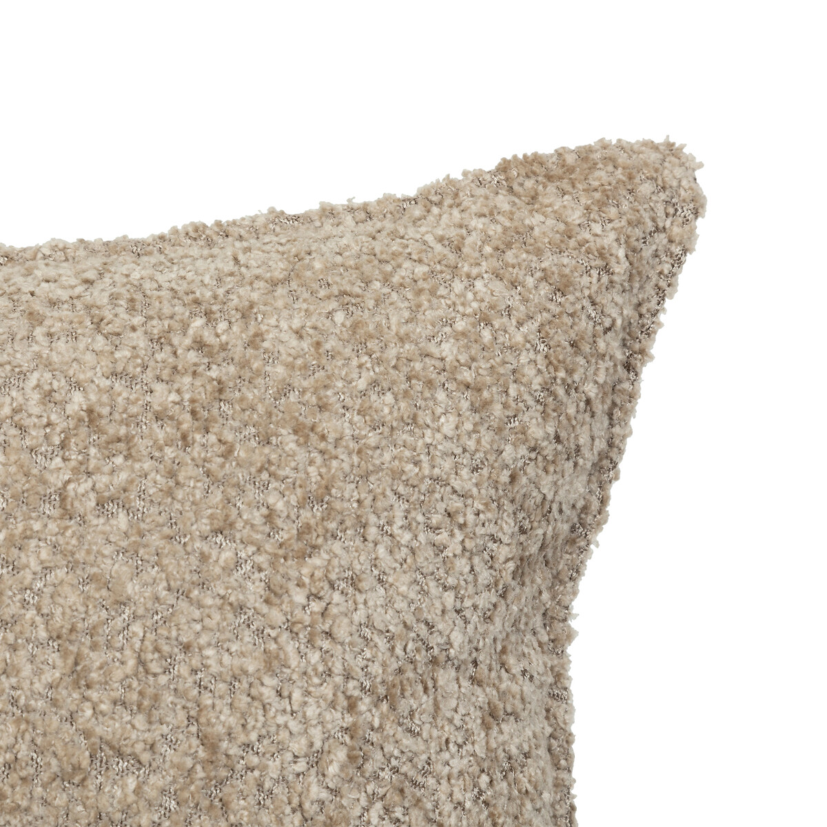 Coj&iacute;n AUTOMNE bouclette taupe 30x50cm