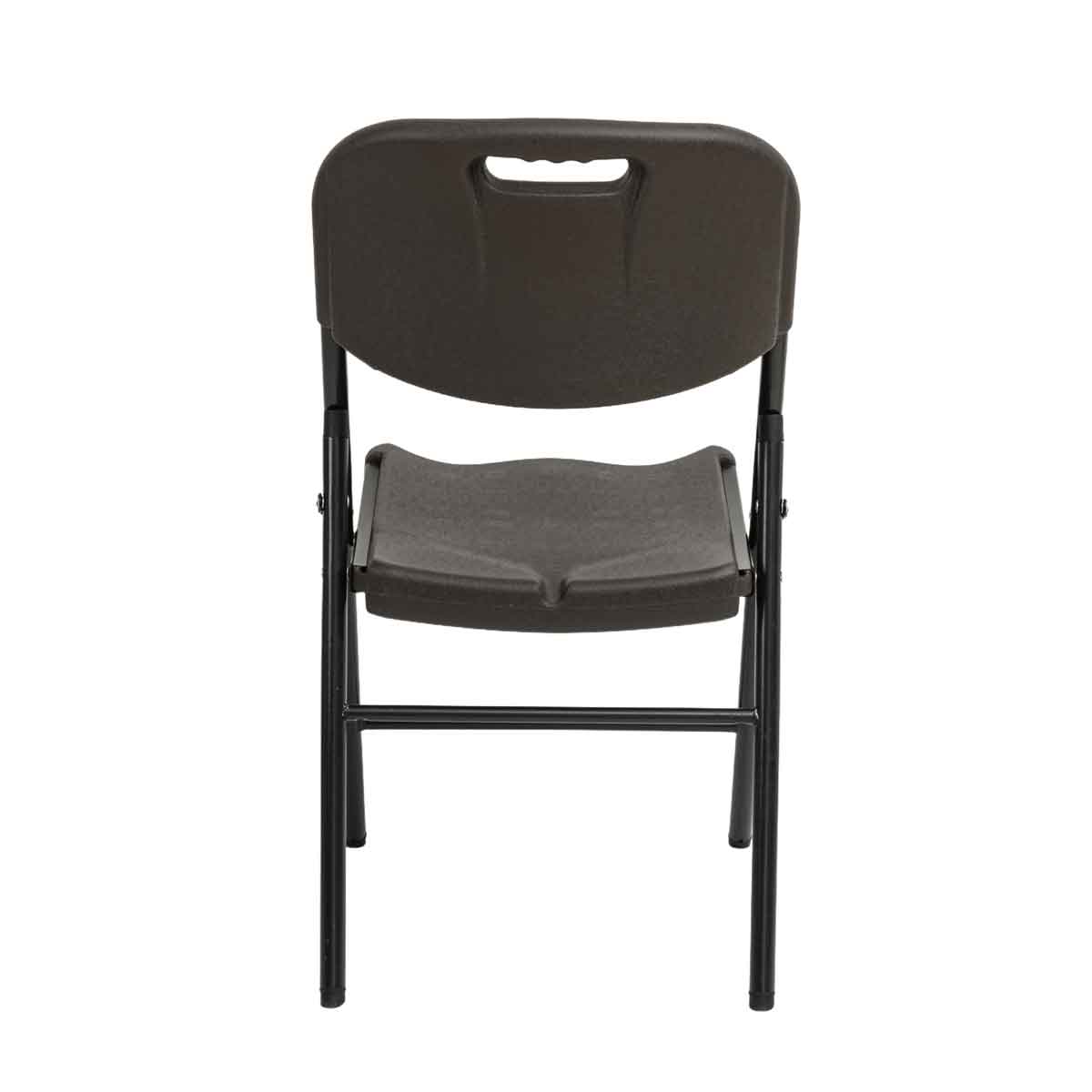 Silla plegable gris
