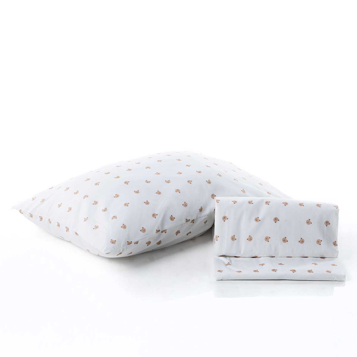 Funda n&oacute;rdica con funda blanca de algod&oacute;n 140x200