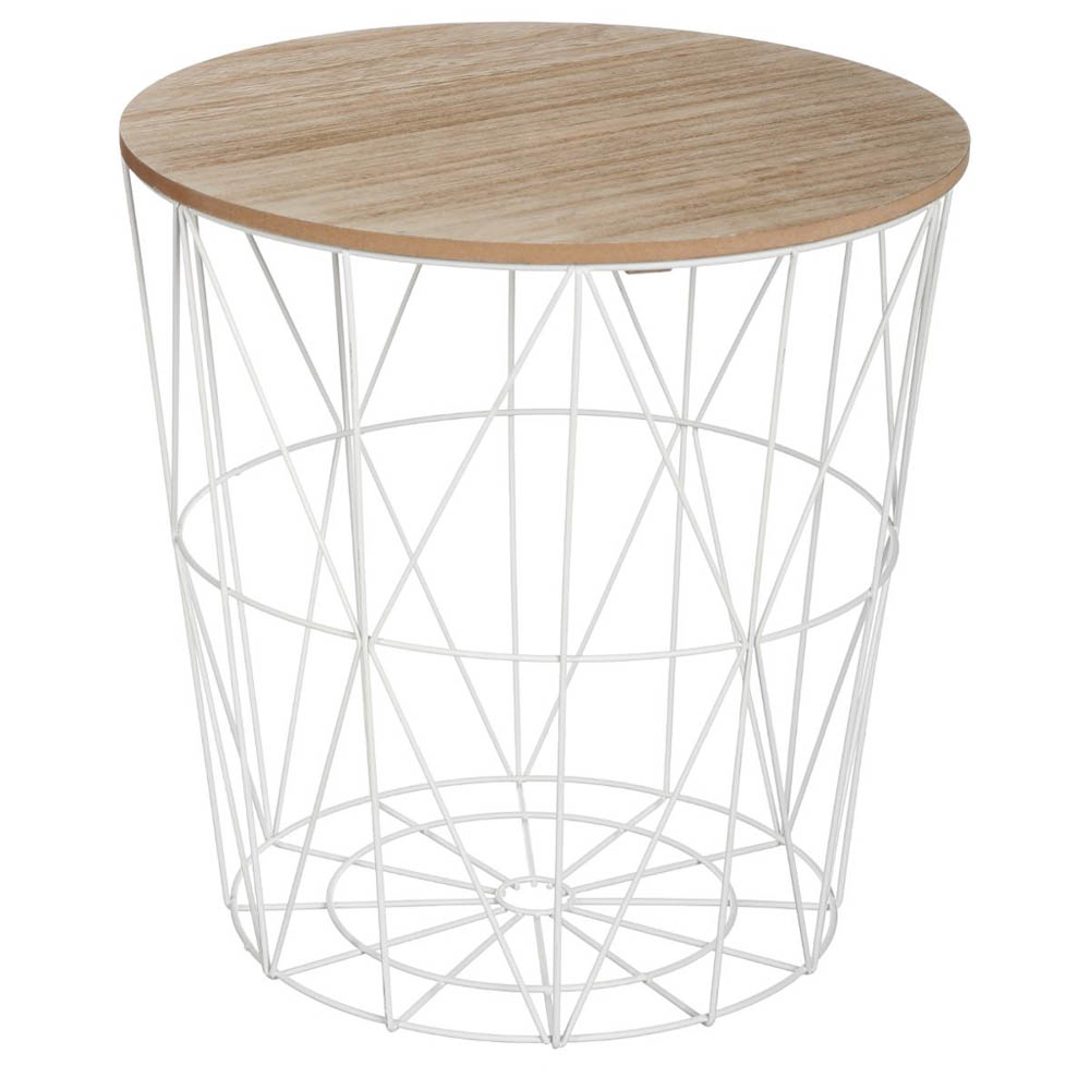 Mesa De Apoio Kumi Branca 41cm