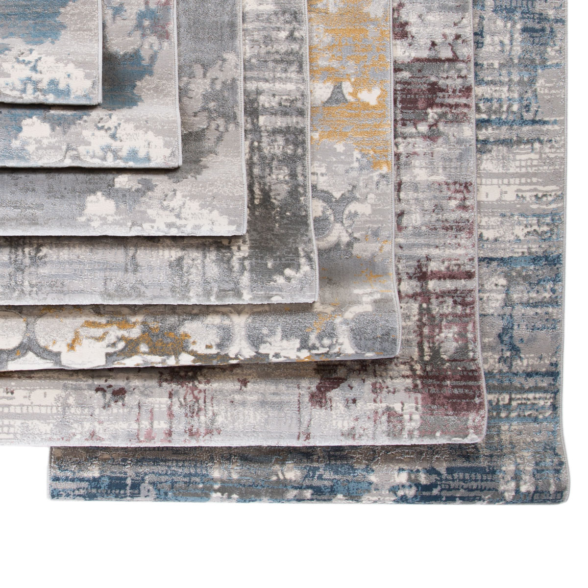 Alfombra Viqi Azulejos Gris 200x285cm