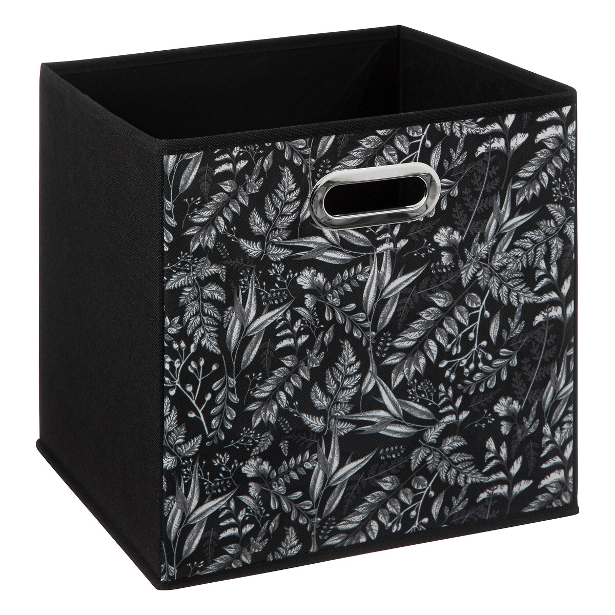 Cubo Organizador Negra Botanical 31x31cm