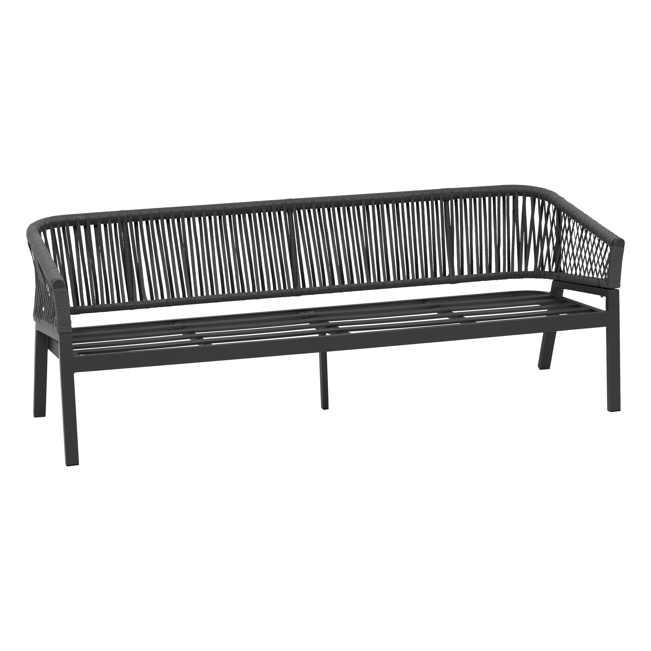 Conjunto De Jardim Oriengo Cinza Antracite E Graphite