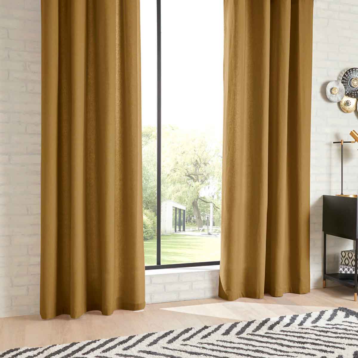 Cortina ANJALI caramelo 135x240cm