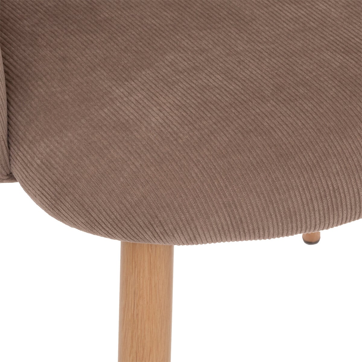 Silla CELESTE de tejido gris pardo