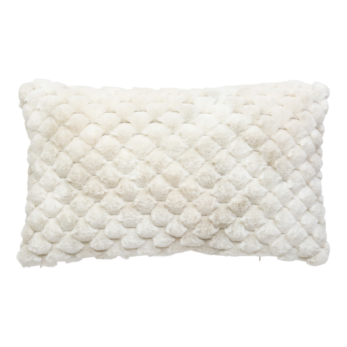 Almohada de felpa beige INUIT 38x38cm