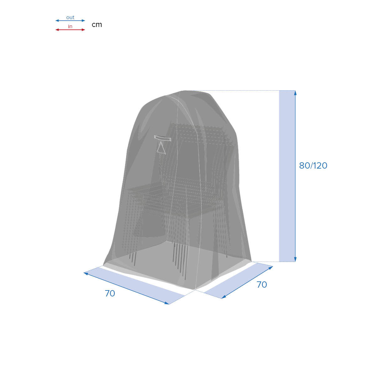 Funda protectora para sillas