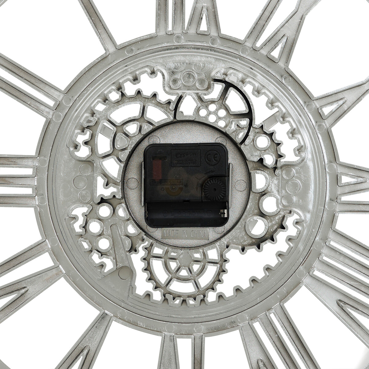 Reloj de pared RICKY plateado