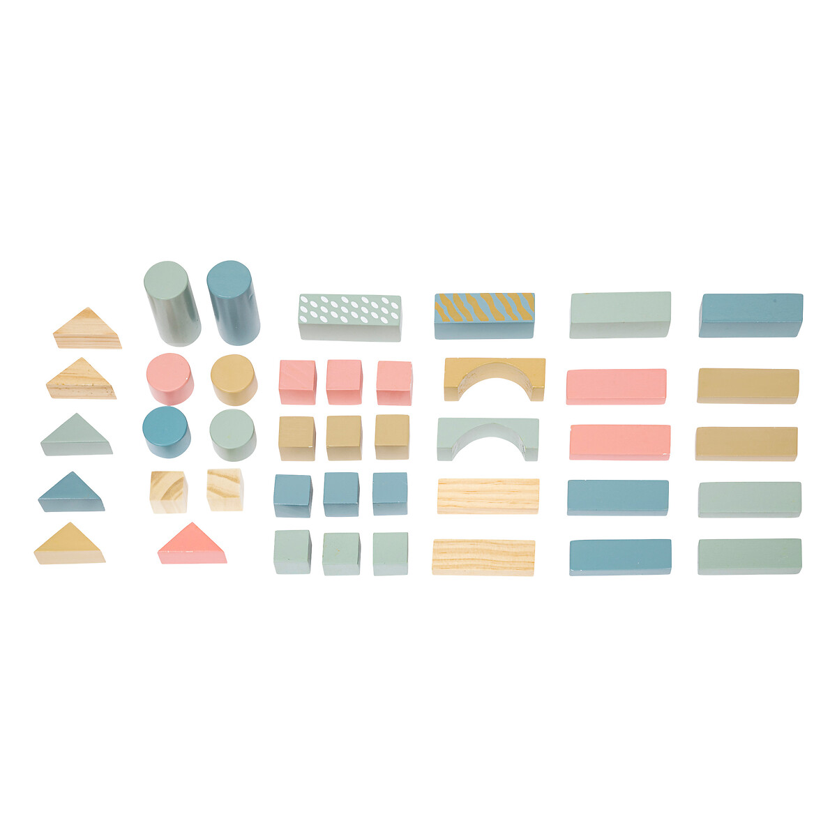 Jogo De Blocos De Constru&ccedil;&atilde;o Montessori