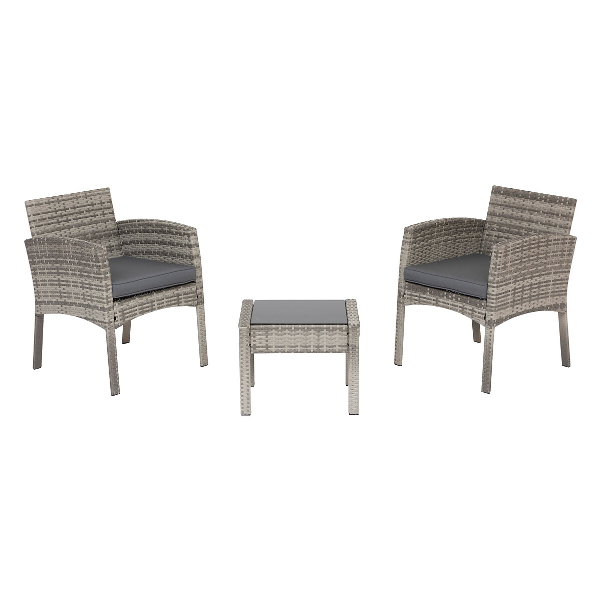 Conjunto De Jardim Relax Em Rattan Sint&eacute;tico