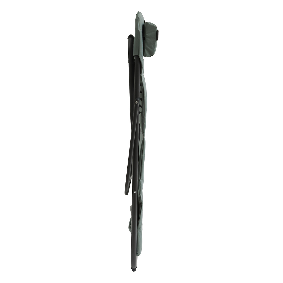 Silla relax JUBBA verde jade y gris grafito