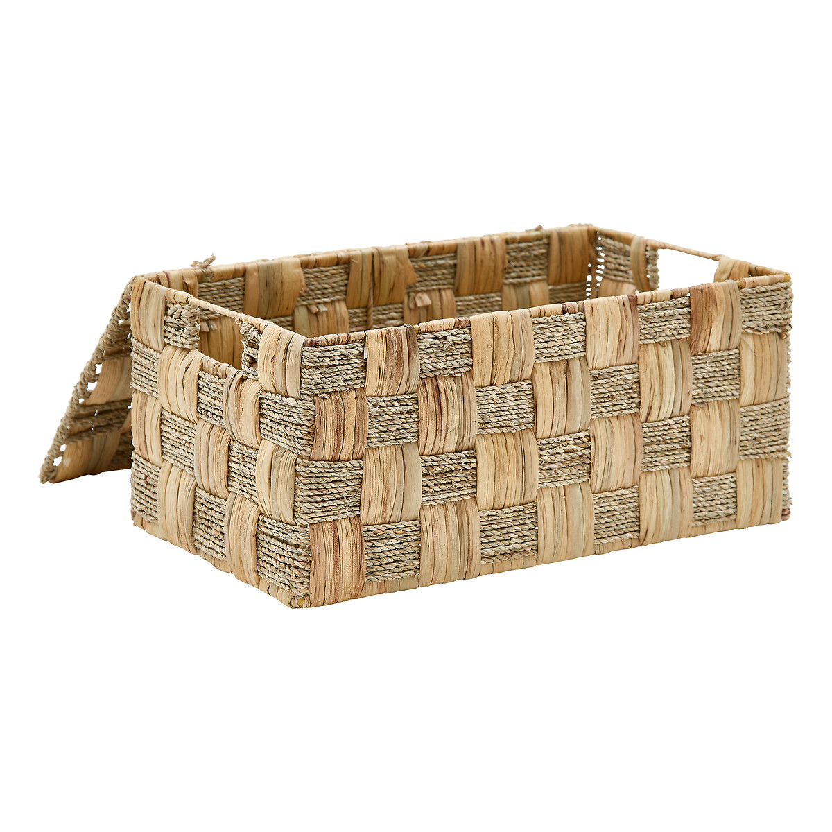 Caja decorativa NADI de mimbre 26x30cm