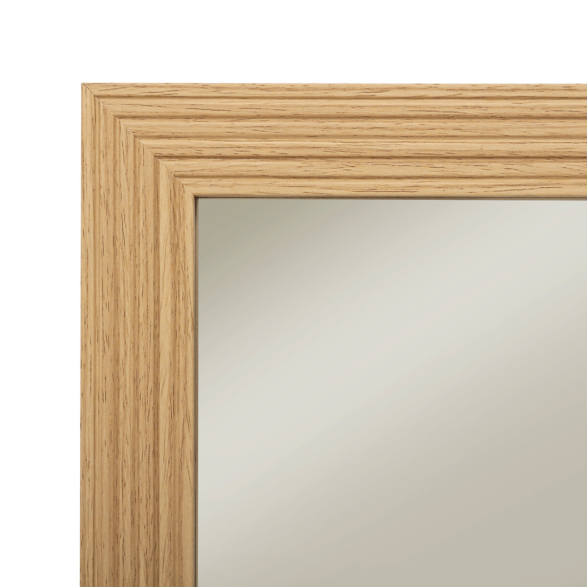 Espejo wc marr&oacute;n para puerta 109cm