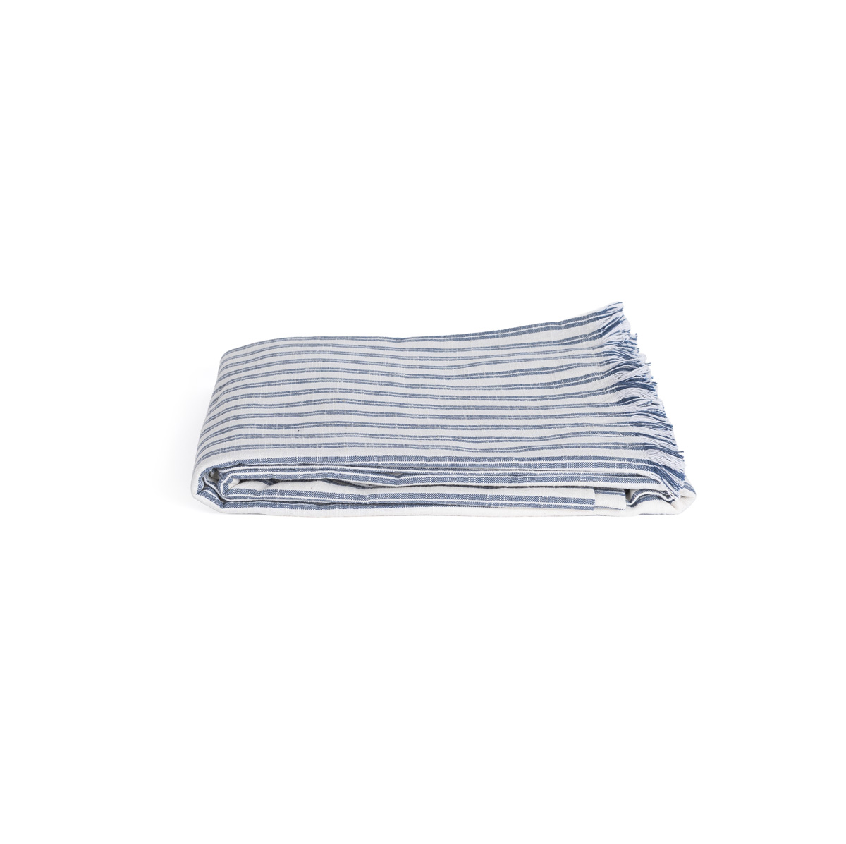 Mantel de mesa SLUB STRIPES azul 140x240cm