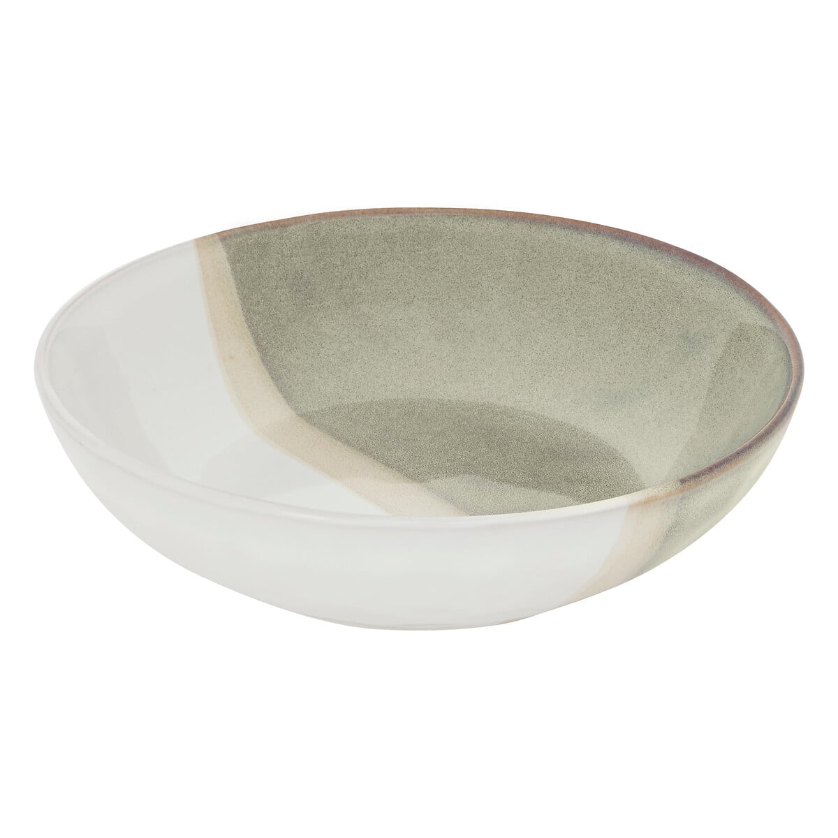 Plato hondo SAHARA de cer&aacute;mica 21.5cm