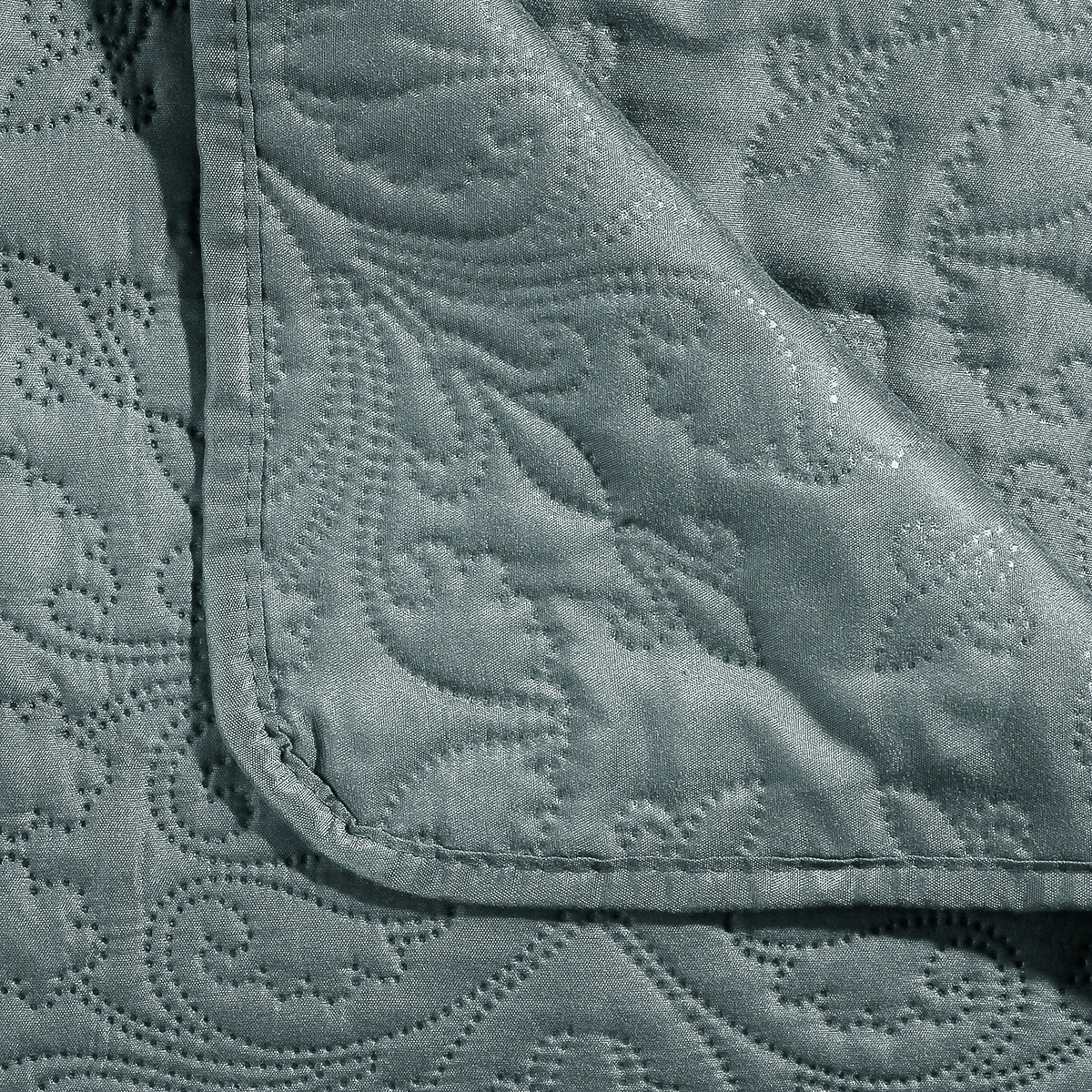 Colcha y 2 fundas ARABESQUE azul 240x26cm