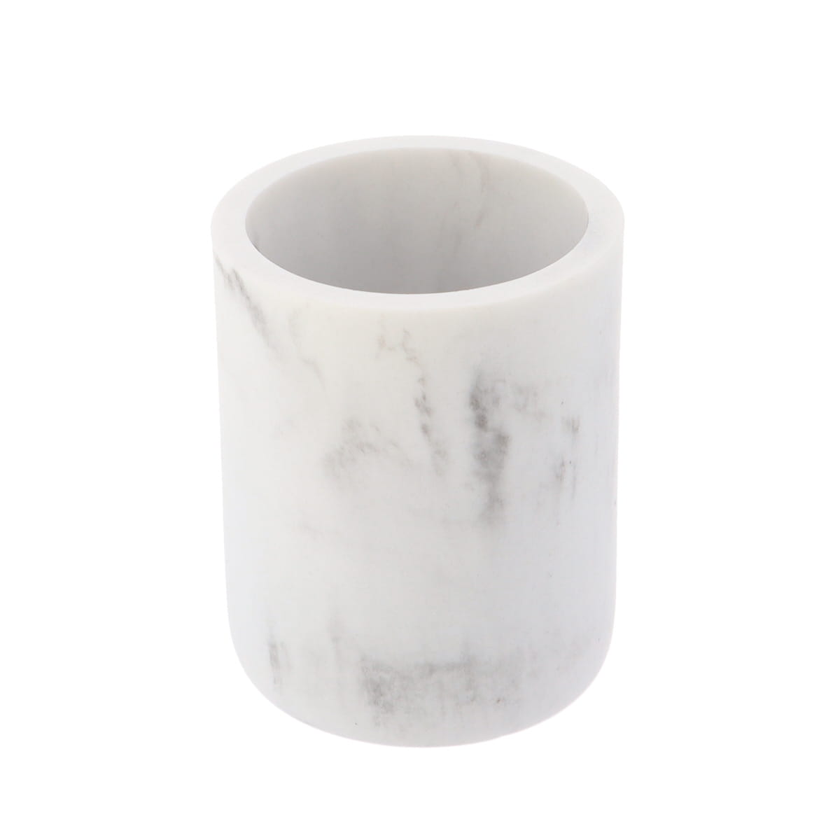 Vaso de lavabo blanco efecto m&aacute;rmol