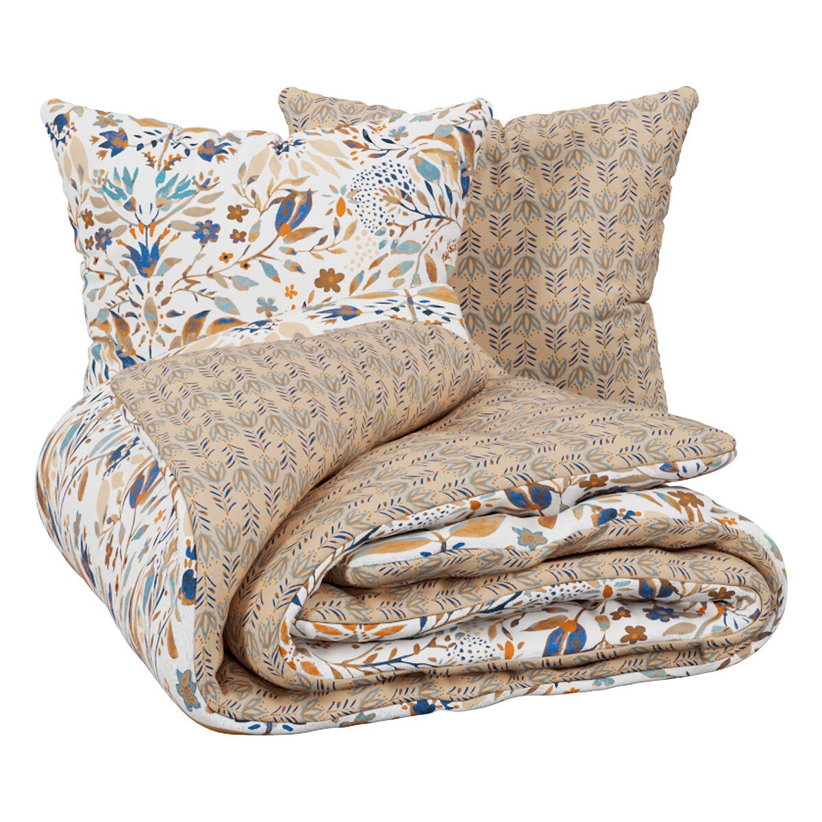 Funda n&oacute;rdica y fundas de coj&iacute;n KILDA 240x260cm