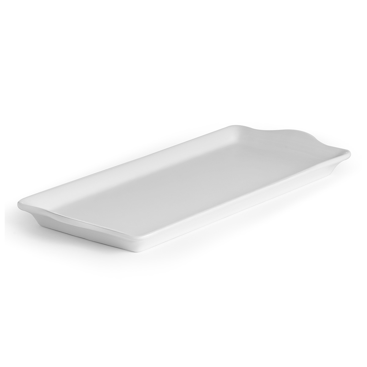 Bandeja rectangular de porcelana 34.5x15cm