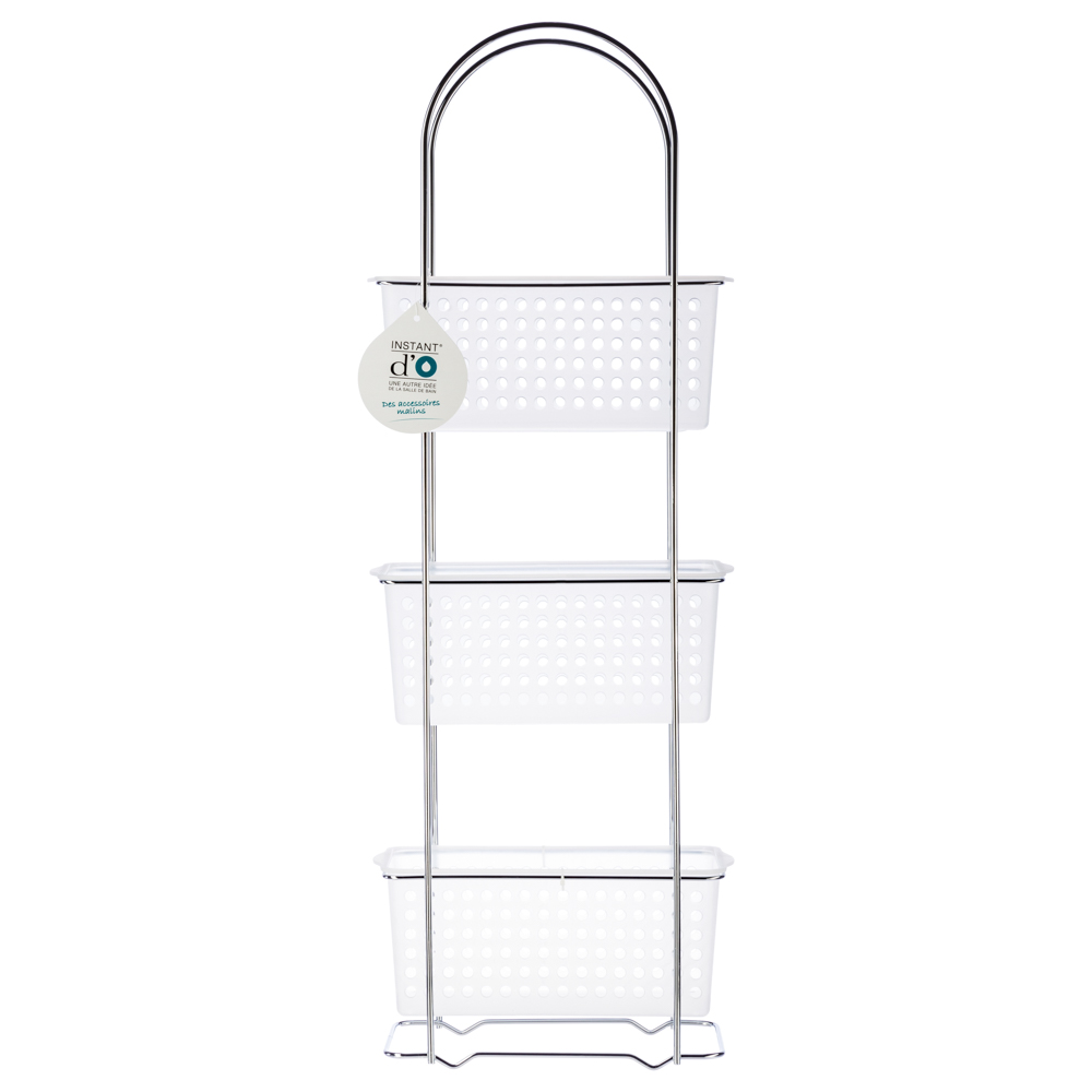 Estante Em Metal Com 3 Gavetas