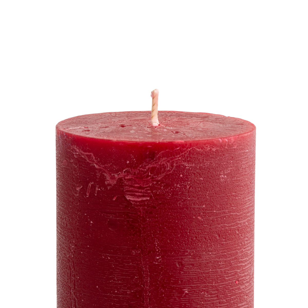 Vela Perfumada Pilar De Frutos Vermelhos 14cm