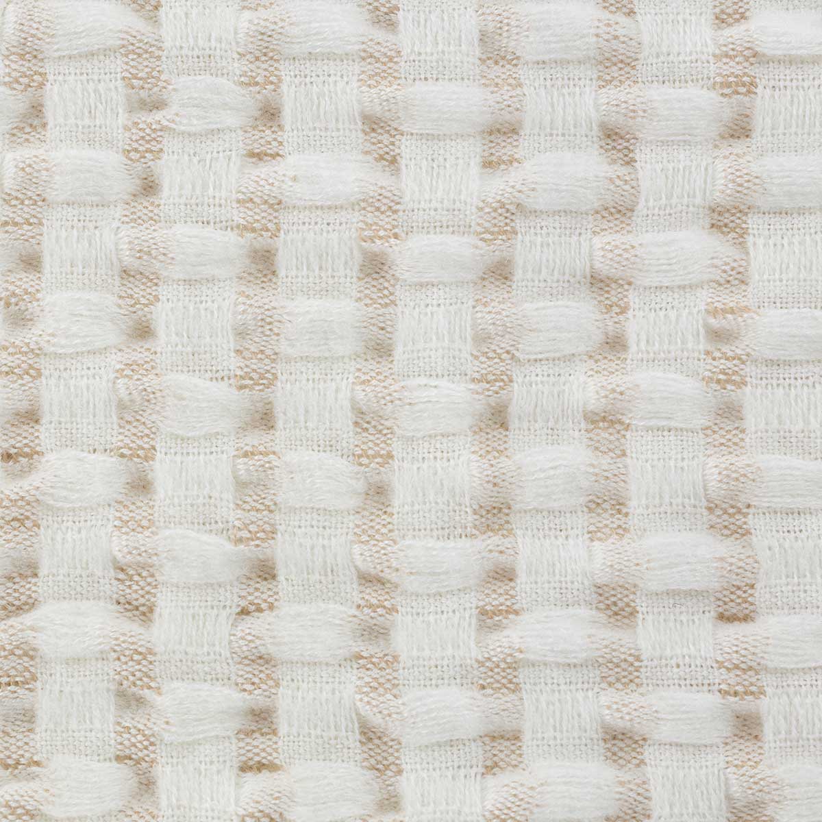 Manta ALFIE crudo 130x150cm