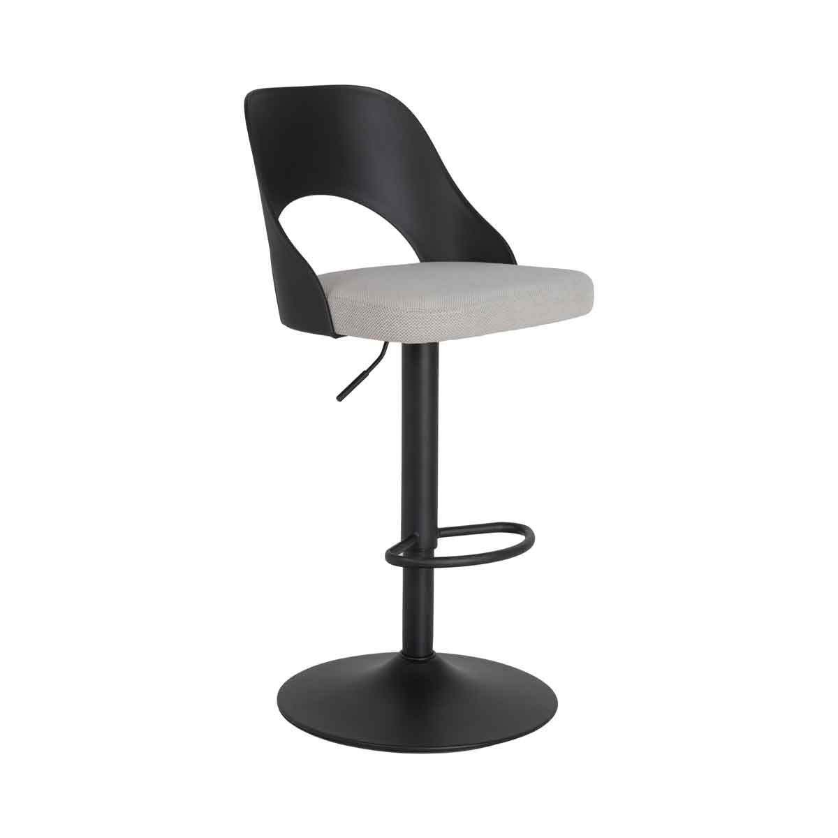 Taburete de bar ZACK blanco