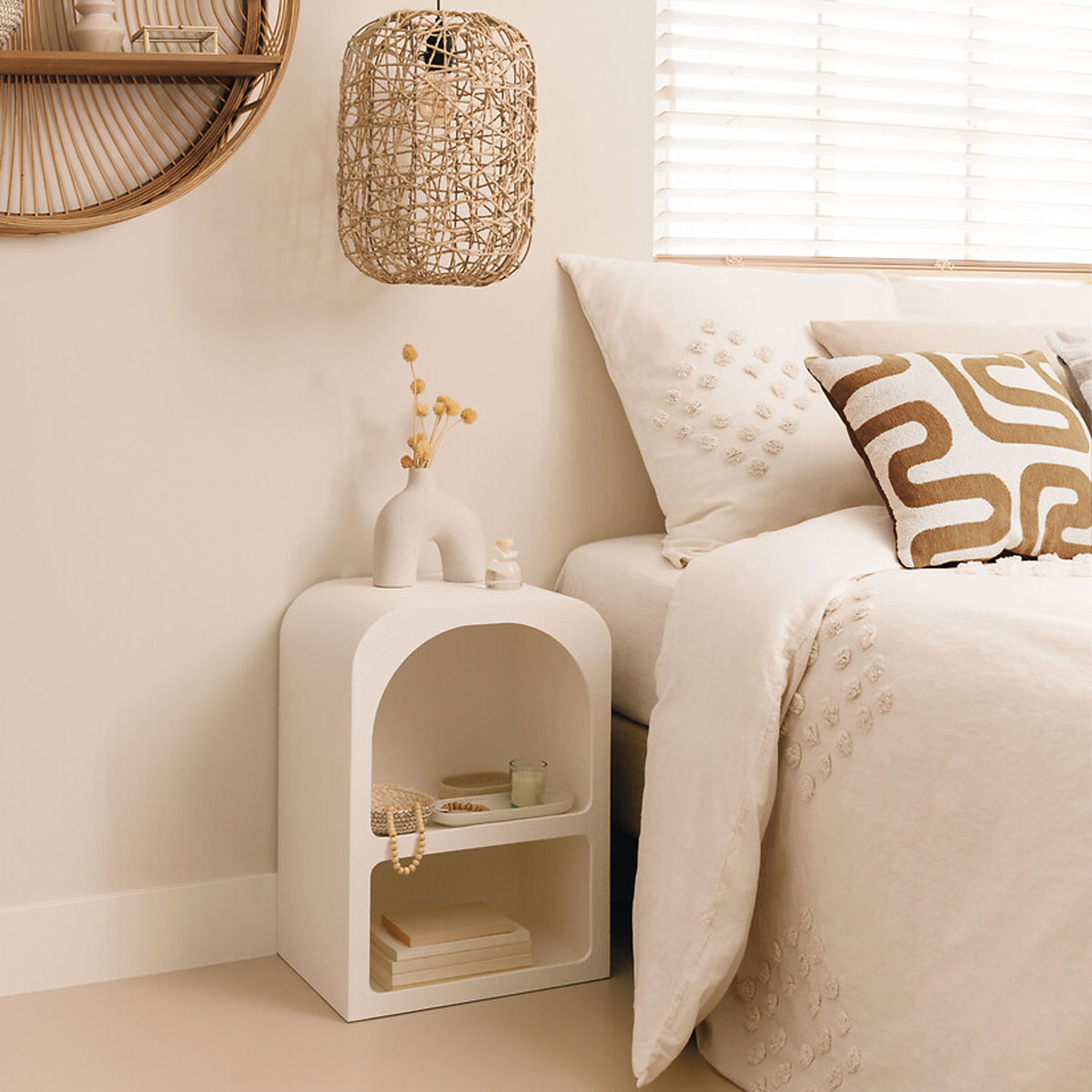 Mesita De Noche De MDF Soleya