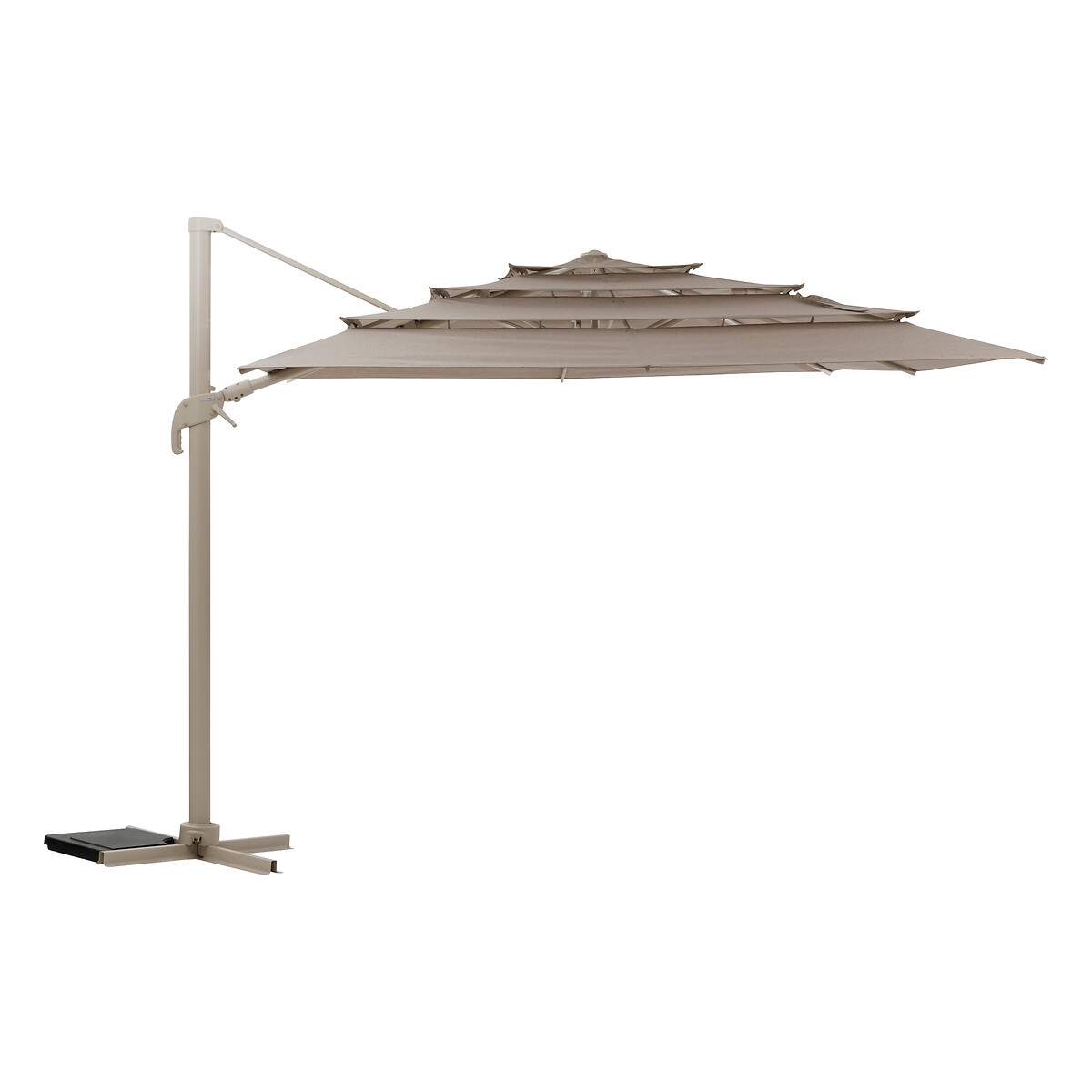 Parasol MELHIA color lino 4x3m