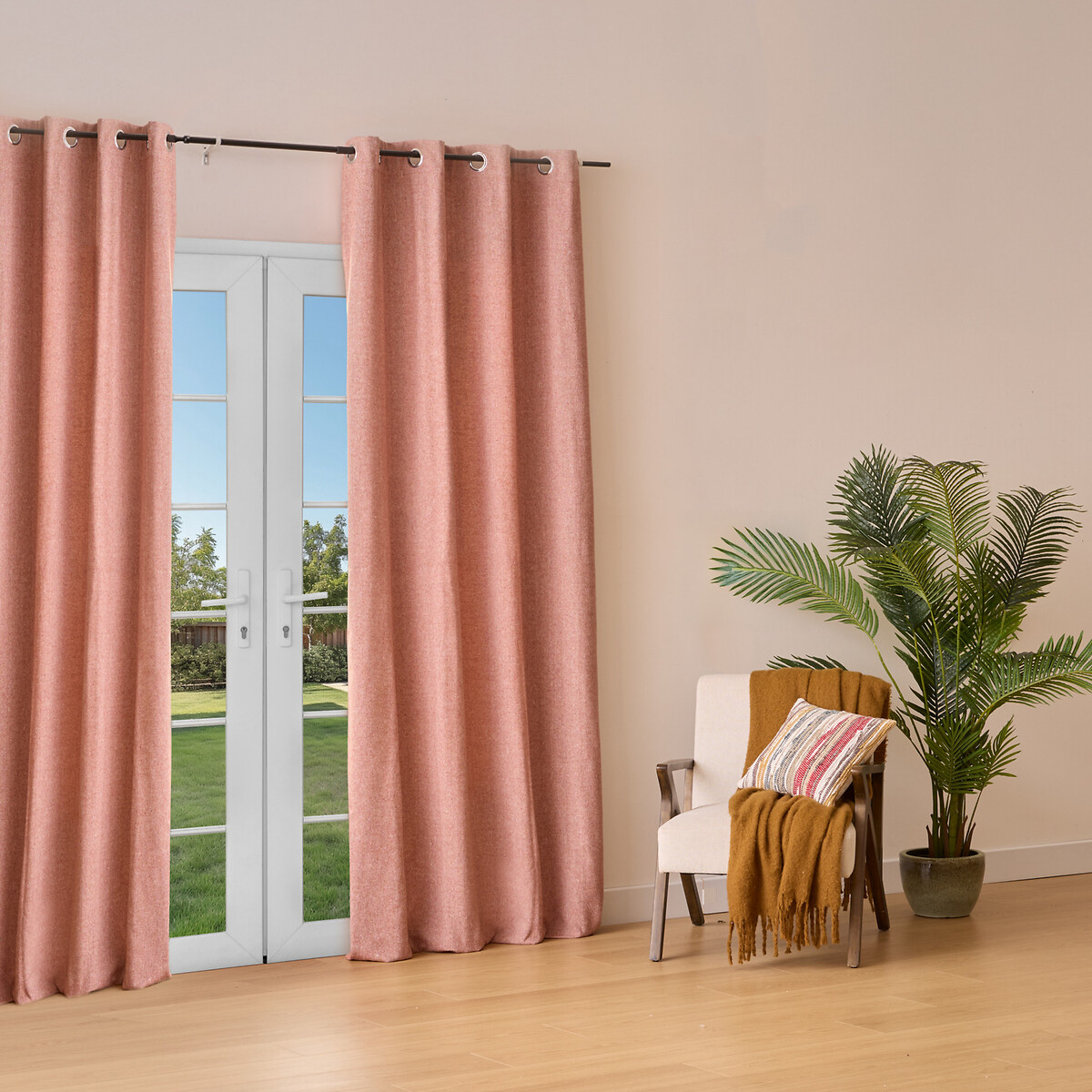 Cortina KYS aislante &aacute;mbar 140x260cm