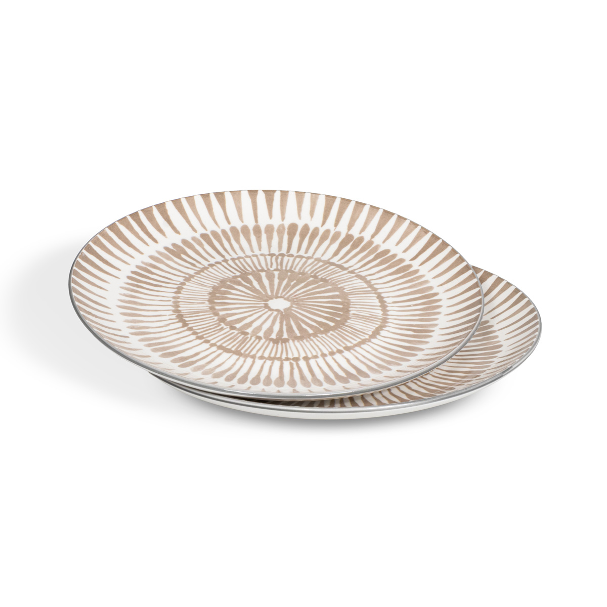Plato Llano Alive Gris 26.5cm 