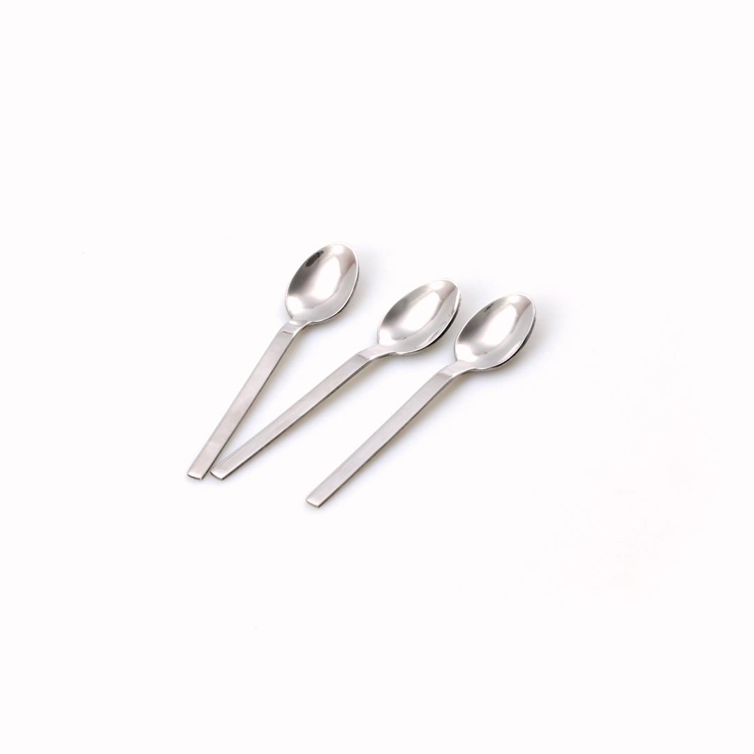Conjunto De 3 Colheres De Caf&eacute; Linea