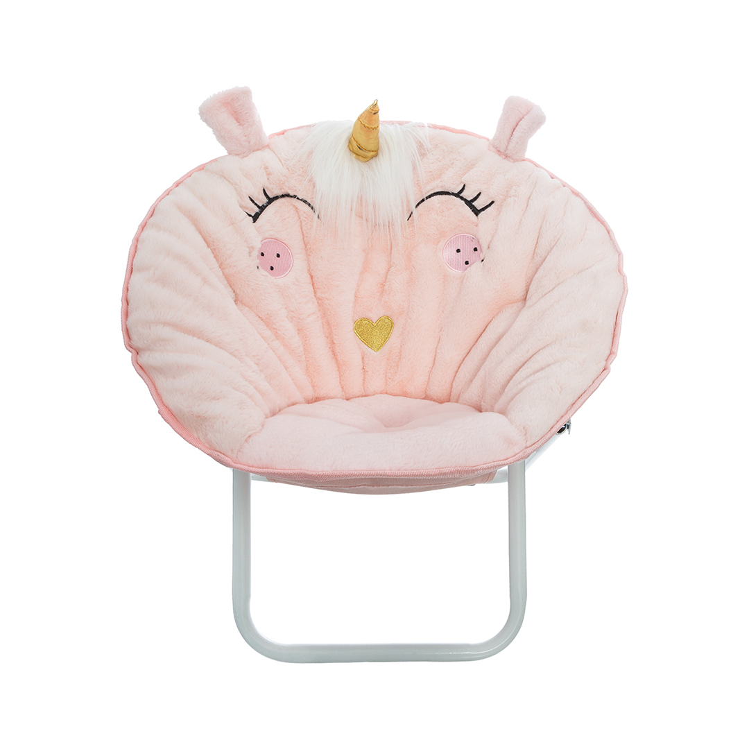 Silla Unicornio Rosa 55x50Cm
