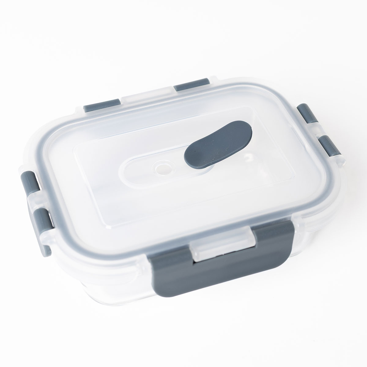 Hermético Rectangular Vidrio 0.37L