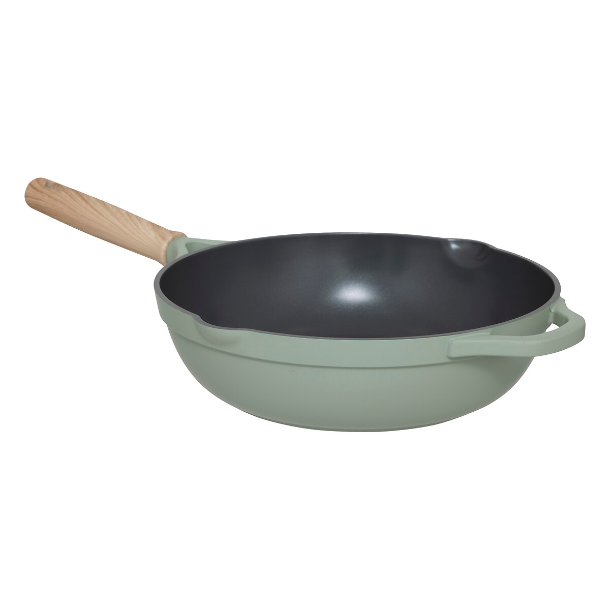 Sart&eacute;n con tapa HORIZONTE de aluminio 28cm